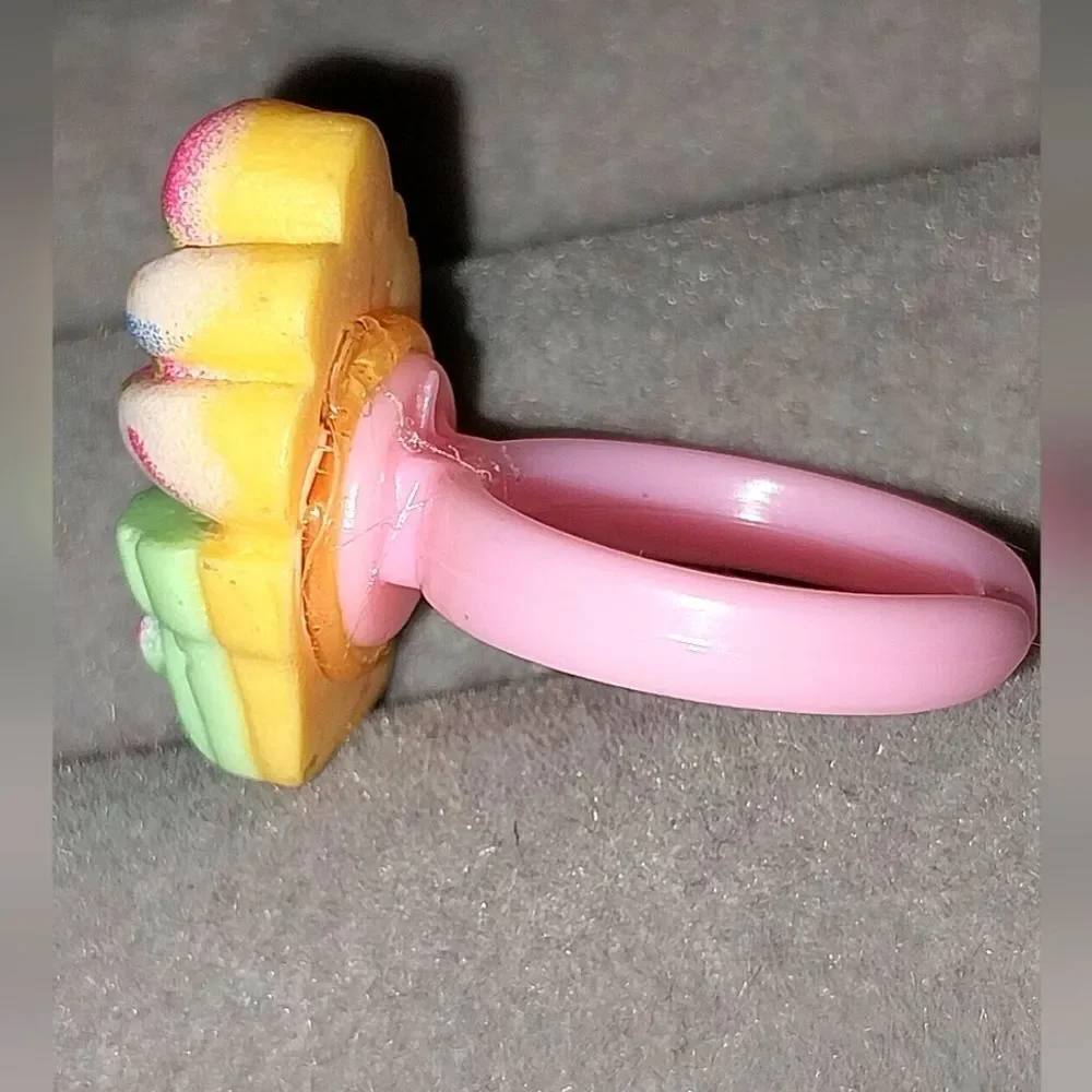 Super cute girls cartoon adjustable ring - Picture 6 of 6